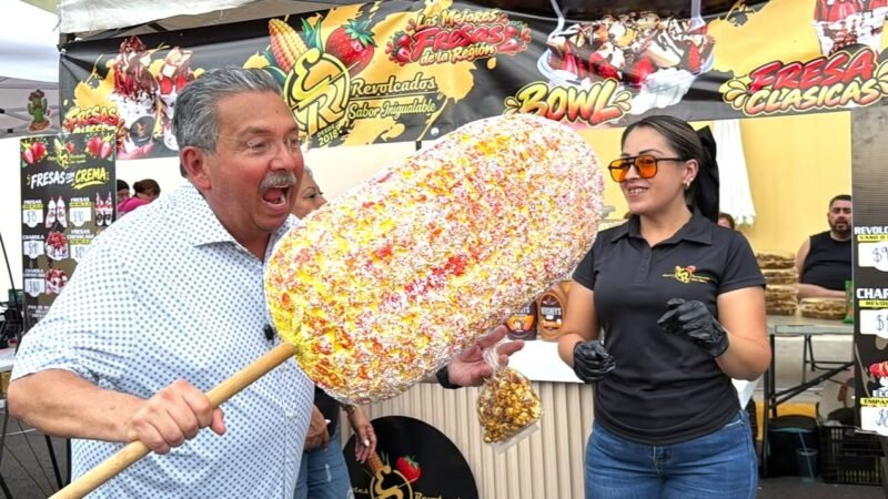 El elote reúne a familias y productores en Escobedo